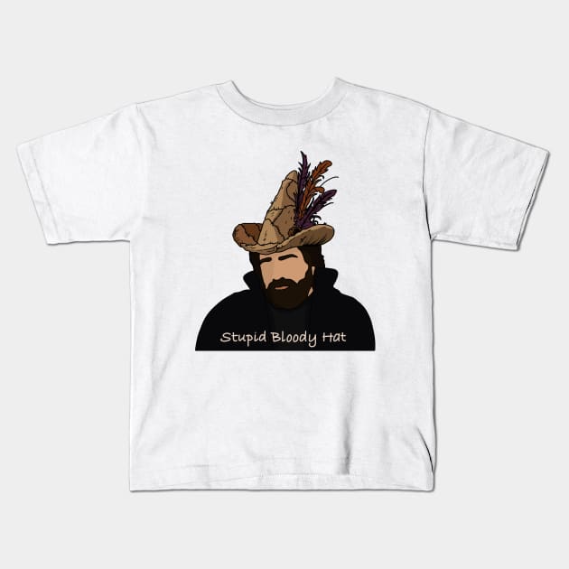 Laszlo's witch skin hat Kids T-Shirt by valentinahramov